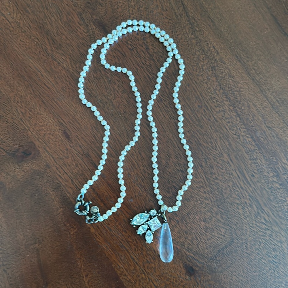 Vintage J.Crew pearl necklace